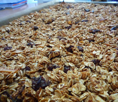 homemade granola