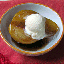 Simple Marsala-Poached Pears Recipe