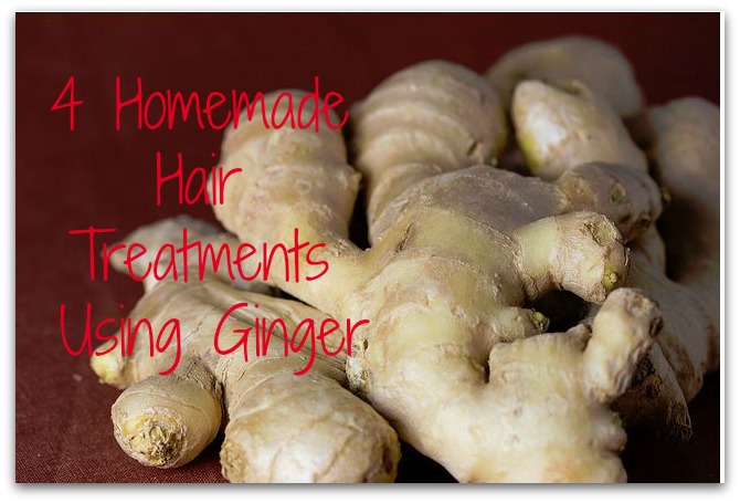 4 Homemade Hair Treatments Using Ginger Cocktails With Mom