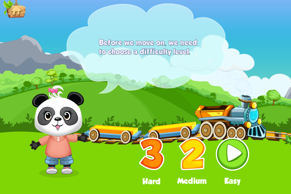  Lola?s Math Train 2 is a fun new app that teaches math skills in a fun and comfortable environment with the help of a happy panda.