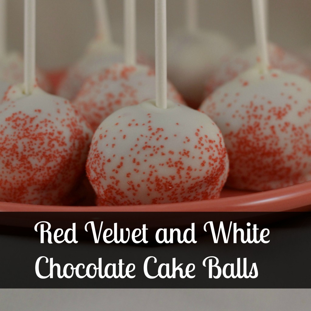 Red Velvet Cake Balls | Cocktails with Mom