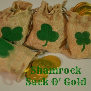 Shamrock Sack O’ Gold St. Patrick’s Day Treats