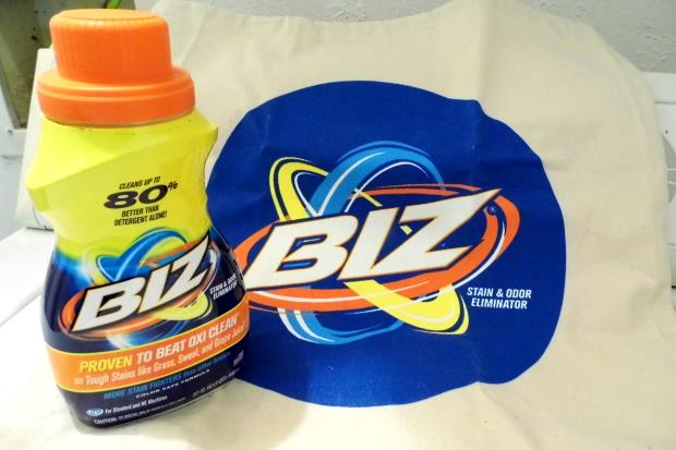 Get Stains Out with Biz Stain & Odor Eliminator