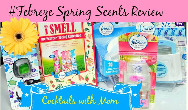 Fresh Spring Scents with Febreze # FebrezeSpring