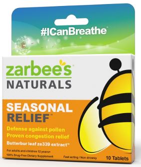 Zarbee’s Naturals for Effective Seasonal Relief