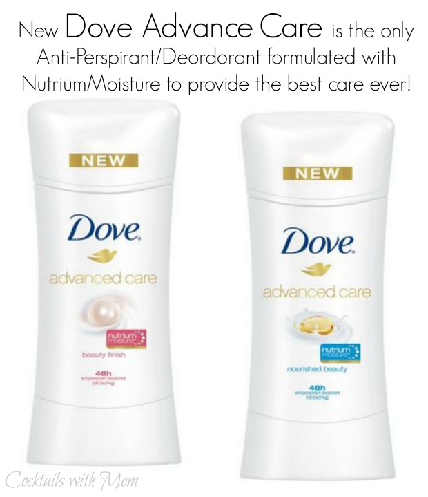 New Dove Advanced Care Deodorant with Nutrium Moisture! #MC #Dove #Sponsored