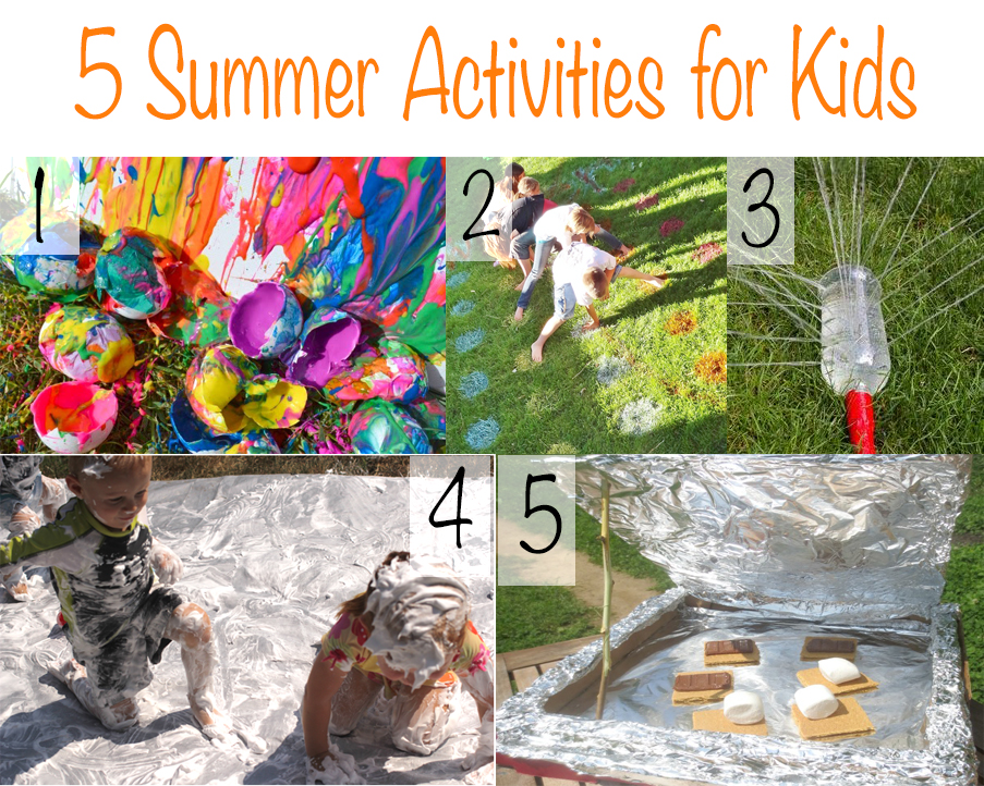 Simple Summer Fun Activity Ideas for Kids