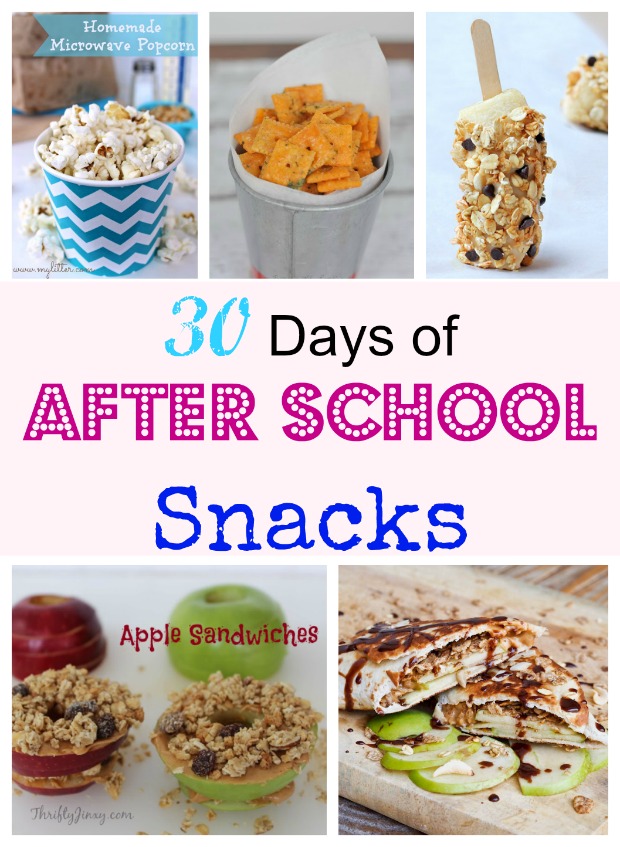 30 Days of After School Snacks
