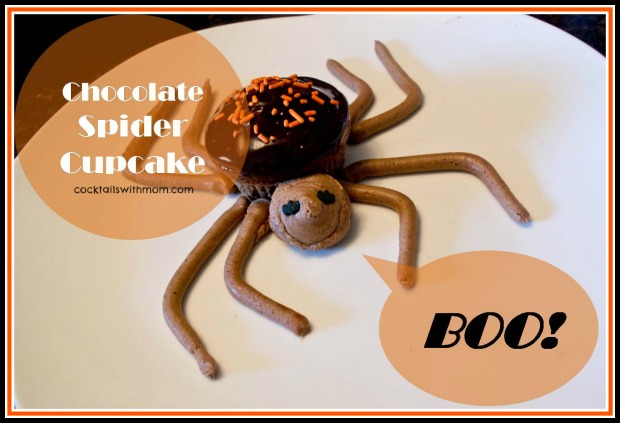 Chocolate Spider Cupcake