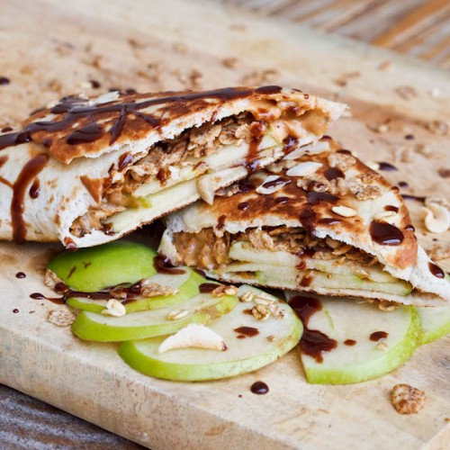 Peanut-Butter-Apple-Snack-Wraps