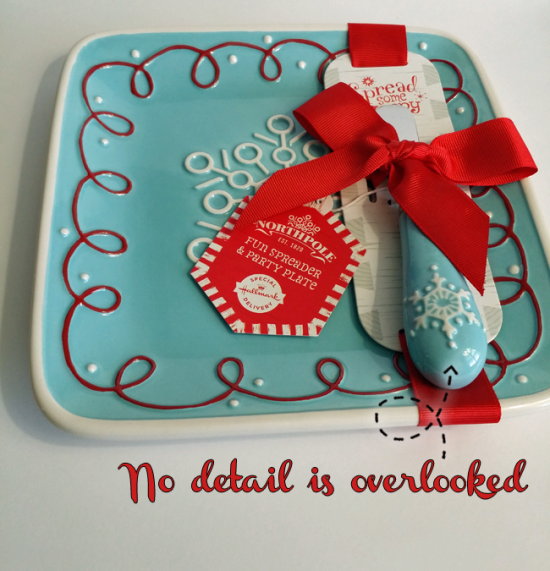 Hallmark North Pole Party Plate