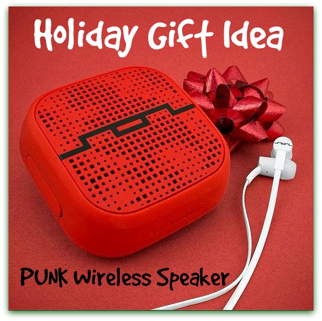 Holiday gift idea:  PUNK Wireless Speaker Giveaway