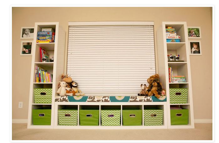 space saving toy storage