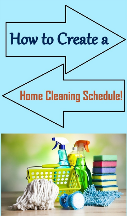 How to Create a Home Cleaning Schedule