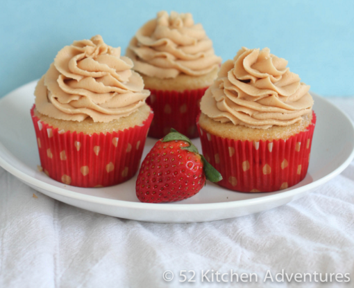 Peanut Butter & Jelly Cupcakes