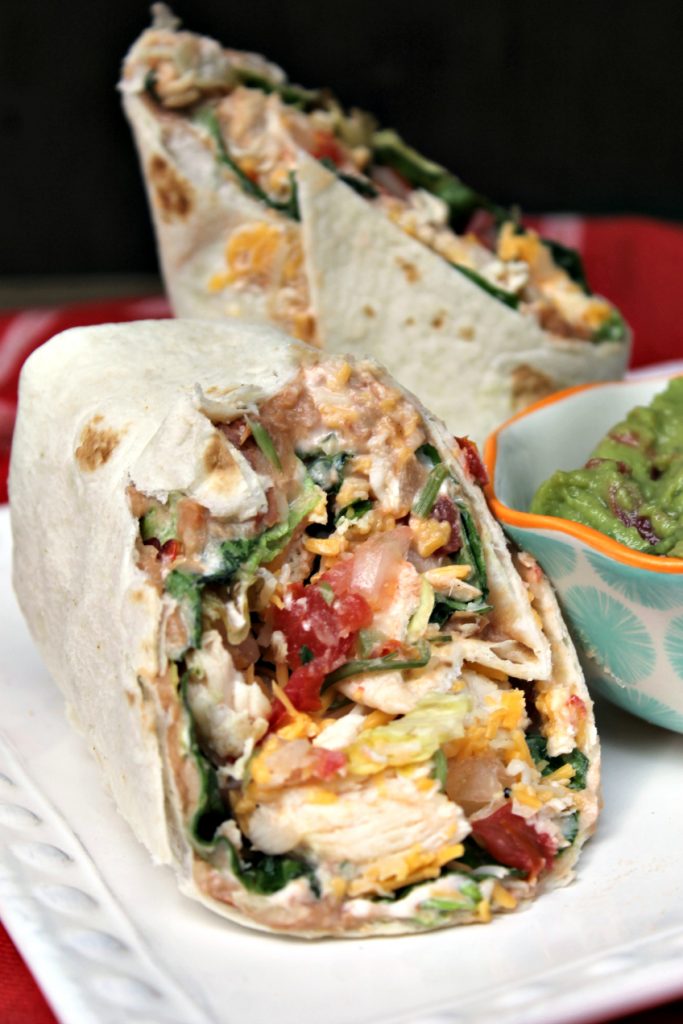 Mexican Grilled Chicken Wrap Sandwich 11