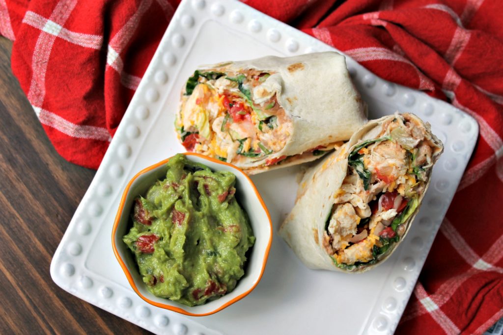 Mexican Grilled Chicken Wrap Sandwich 8