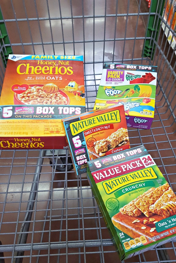 box tops products cart