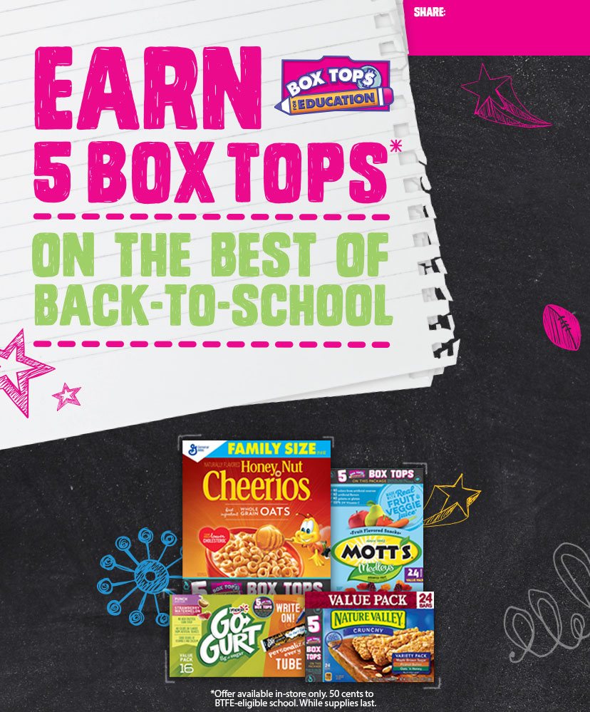 Parent & Student Resources / Box Tops for Education