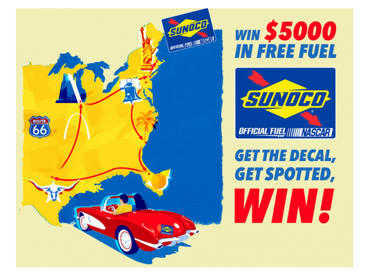 SUNOCO’s Free Fuel 5000 Sweepstakes + $25 Sunoco Gift Card!