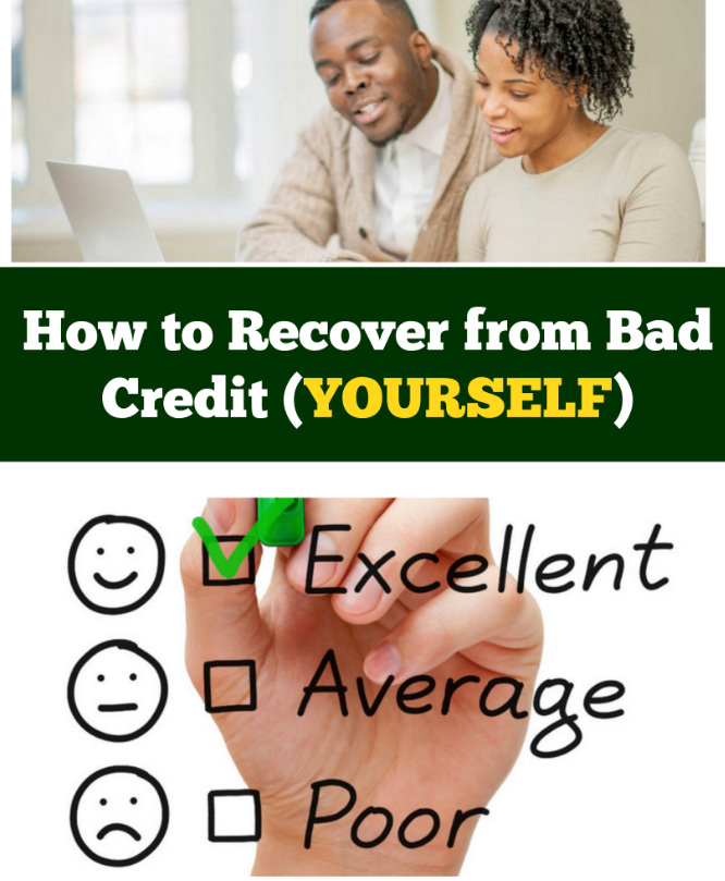 how to recover from bad credit