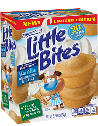 NEW Limited Edition Entenmann?s? Little Bites? Vanilla Muffins + the Love Little Bites Father?s Day Sweepstakes