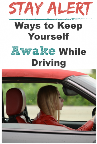 ways to stay awake while driving