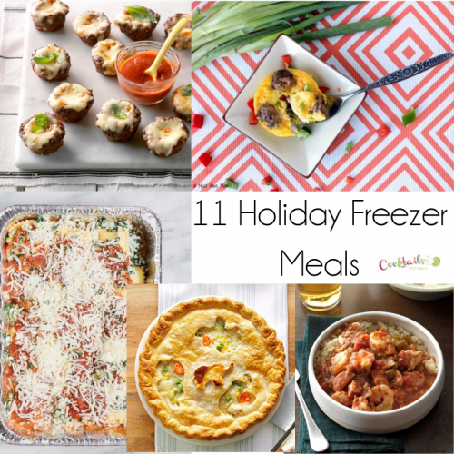 Holiday Freezer Meals