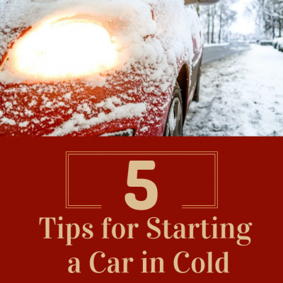 5 Tips for Starting Car in Cold Weather