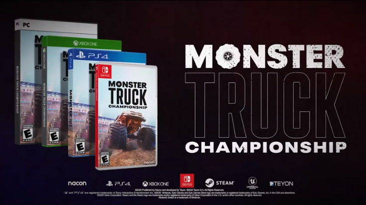 monster truck championship trainer